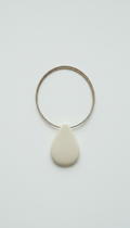 Minimalist Ceramic Pendant Necklace